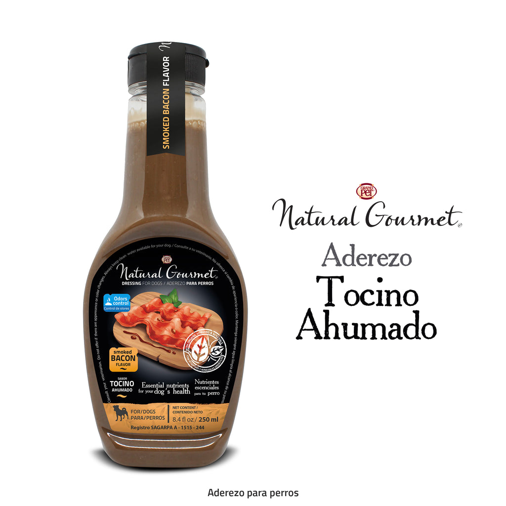 Aderezo GrandPET Natural Gourmet® - Tocino Ahumado