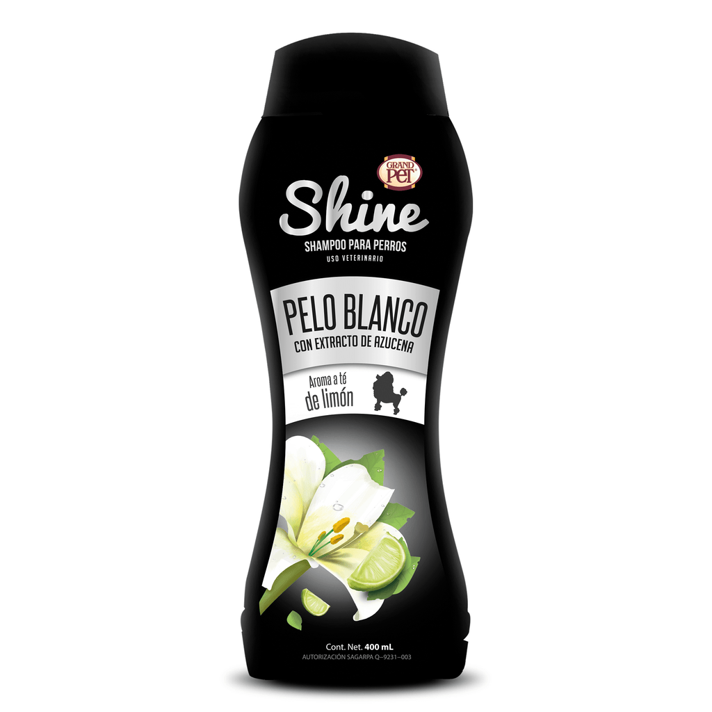 GrandPET Shine® Shampoo para Pelo Blanco