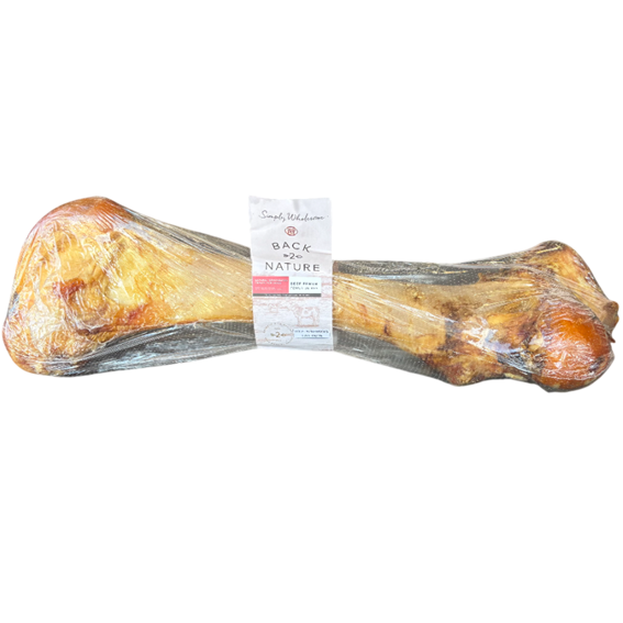 Back 2 Nature® Premio Deshidratado Perro Fémur de Res