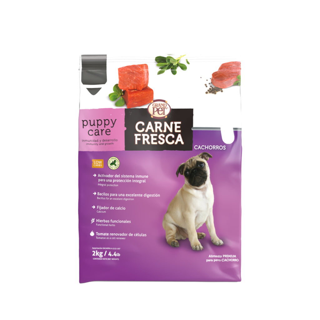 GrandPet Carne Fresca Puppy Care® Croquetas Perro Cachorro