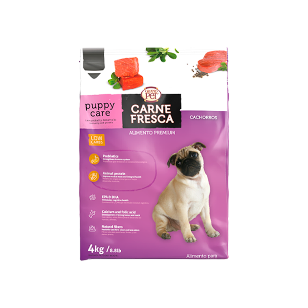 GrandPet Carne Fresca Puppy Care® Croquetas Perro Cachorro
