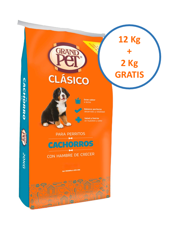 GrandPET Clásico® Croquetas Para Perro Cachorro