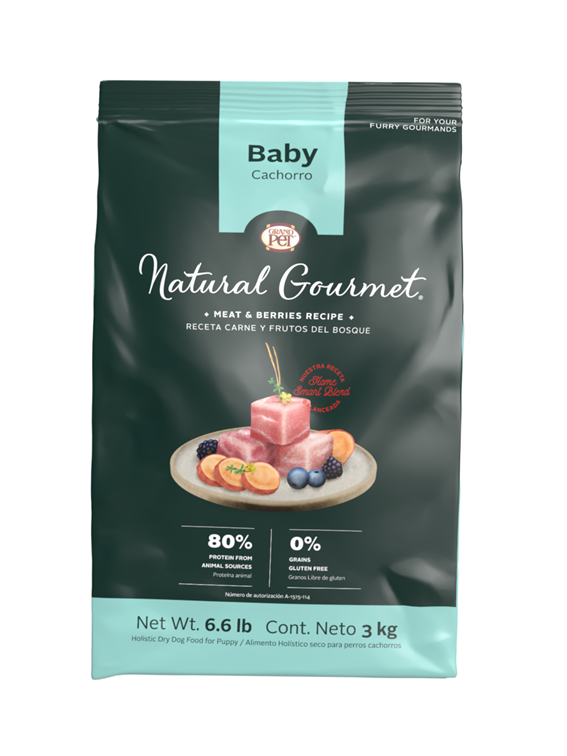 Natural Gourmet Baby® Alimento Perro Cachorro
