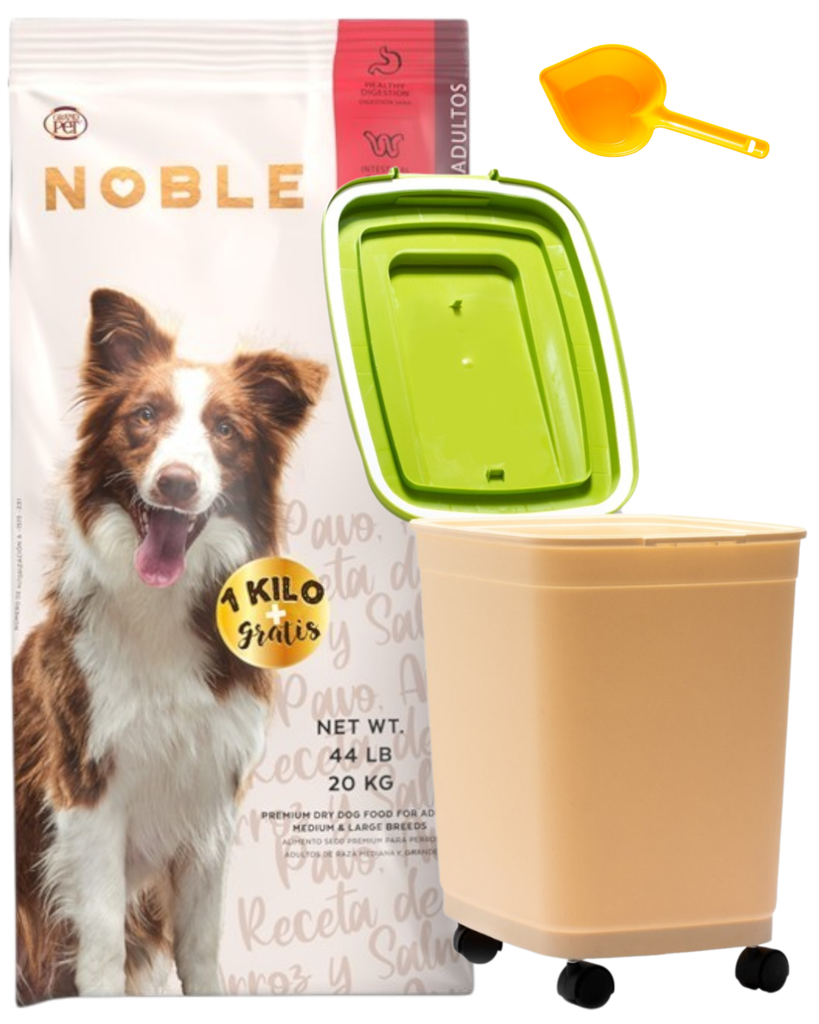 Noble Adulto 20 Kg + Contenedor Hermético