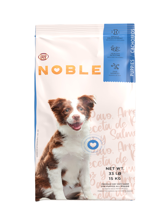GrandPET Noble® Alimento Para Perro Cachorro Receta Salmón Pavo y Pescado