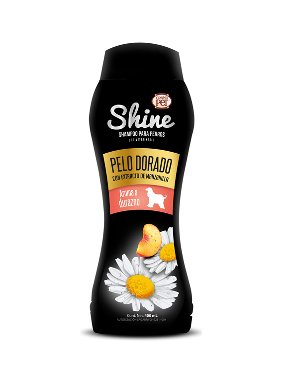 GrandPET Shine® Shampoo Para Perro Pelo Dorado