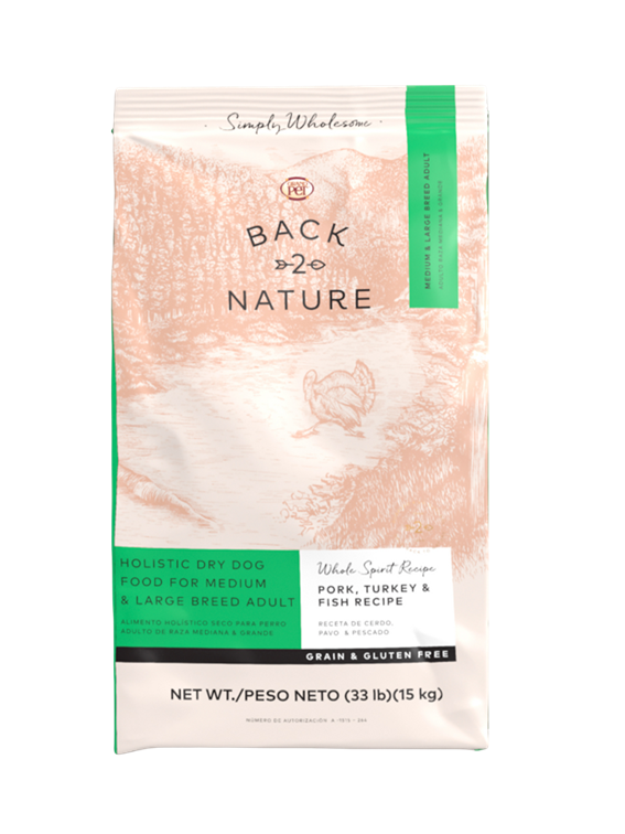 Back 2 Nature® Alimento Para Perro Adulto Raza Mediana y Grande