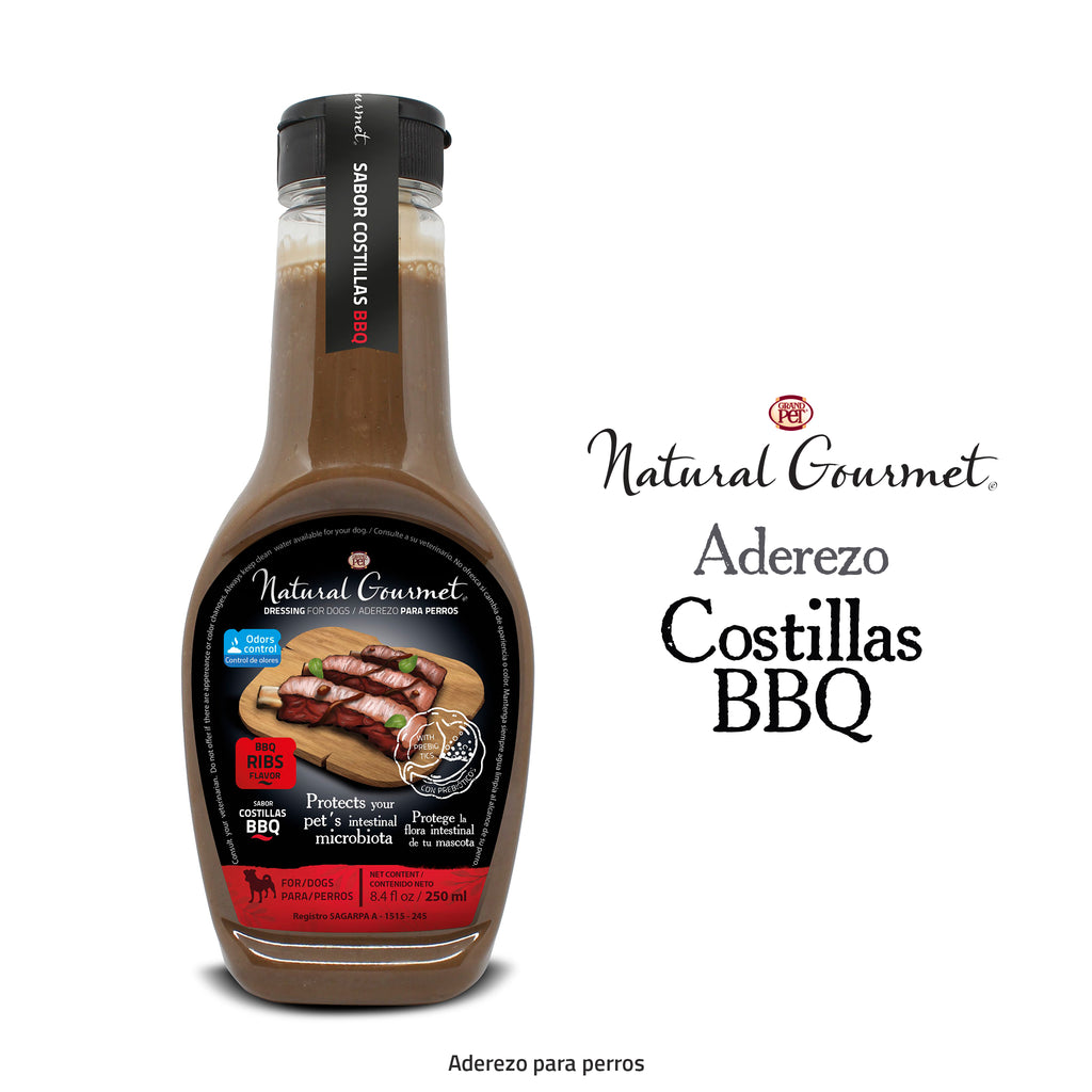 Aderezo GrandPET Natural Gourmet® - Costillas BBQ