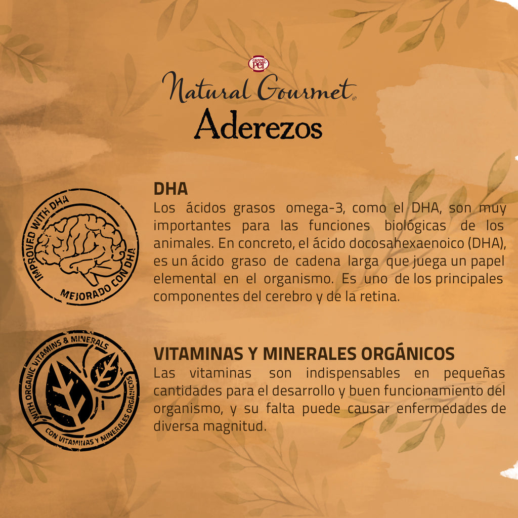 Aderezo GrandPET Natural Gourmet® - Cordero Ahumado